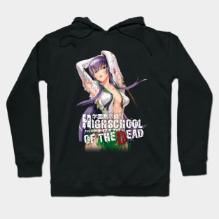 High School of the Dead (HOTD) - Saeko Hoodie